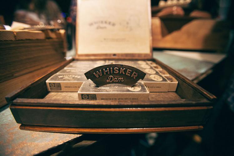  Whisker Dam Keeps Your Mustache Dry While Drinking