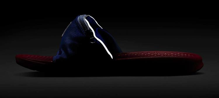 Nike Benassi JDI Fanny Pack Slides - Fanny pack sandals with zipper pocket