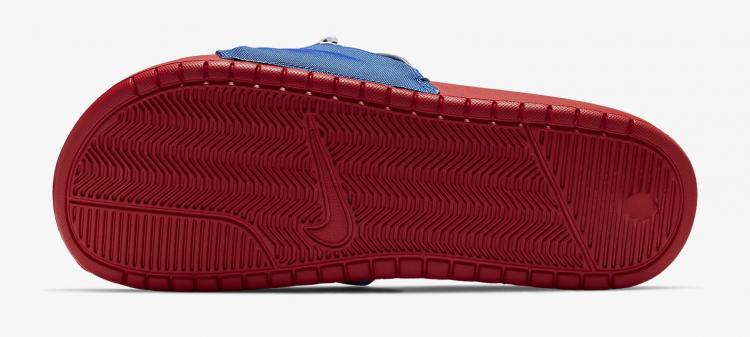 Nike Benassi JDI Fanny Pack Slides - Fanny pack sandals with zipper pocket