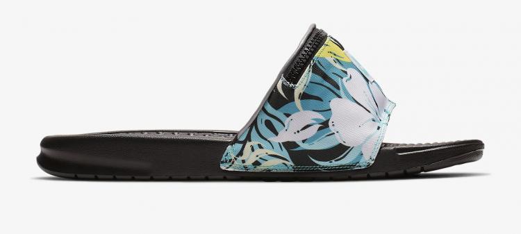 Nike Benassi JDI Fanny Pack Slides - Fanny pack sandals with zipper pocket