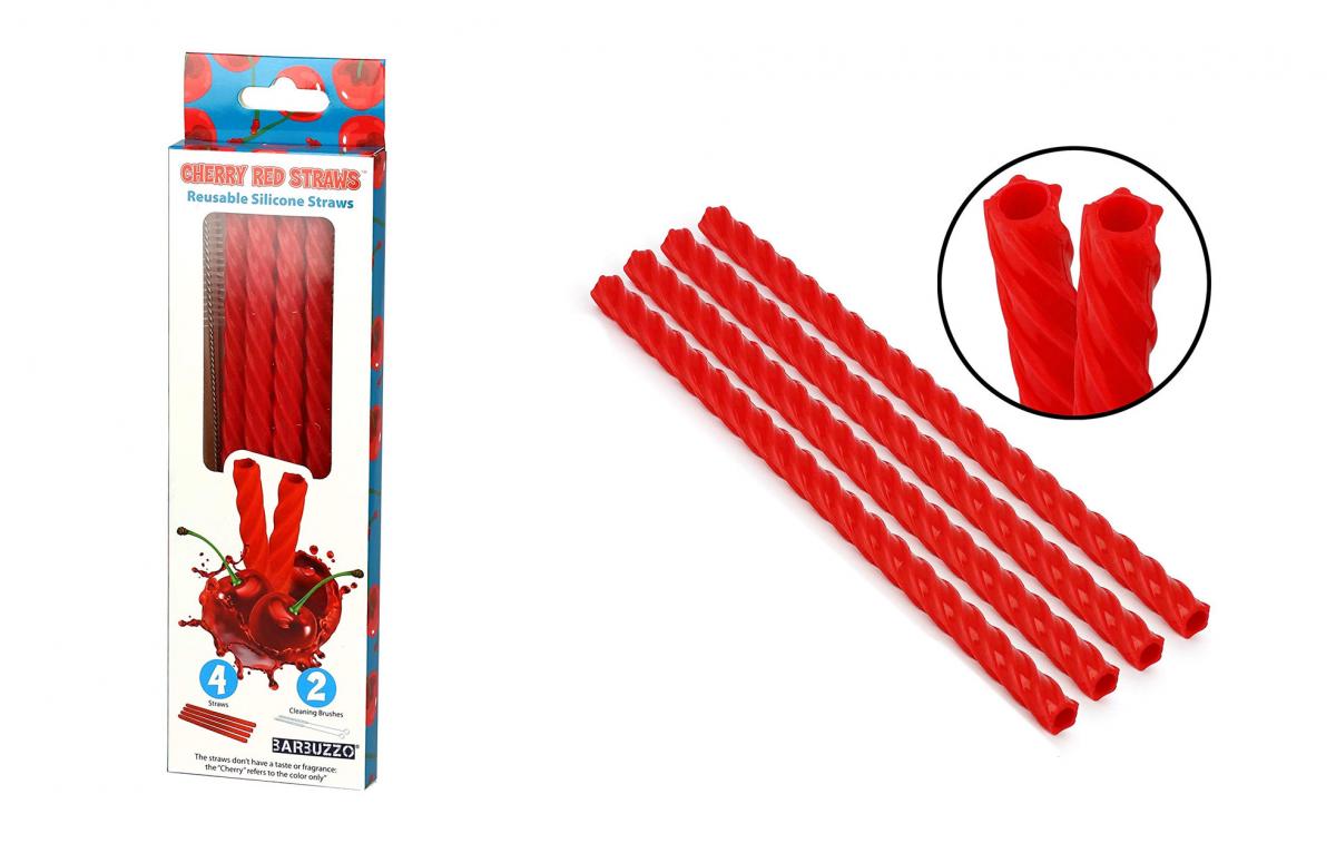 Barbuzzo Reusable Licorice Straws - Reusable red vine licorice straw