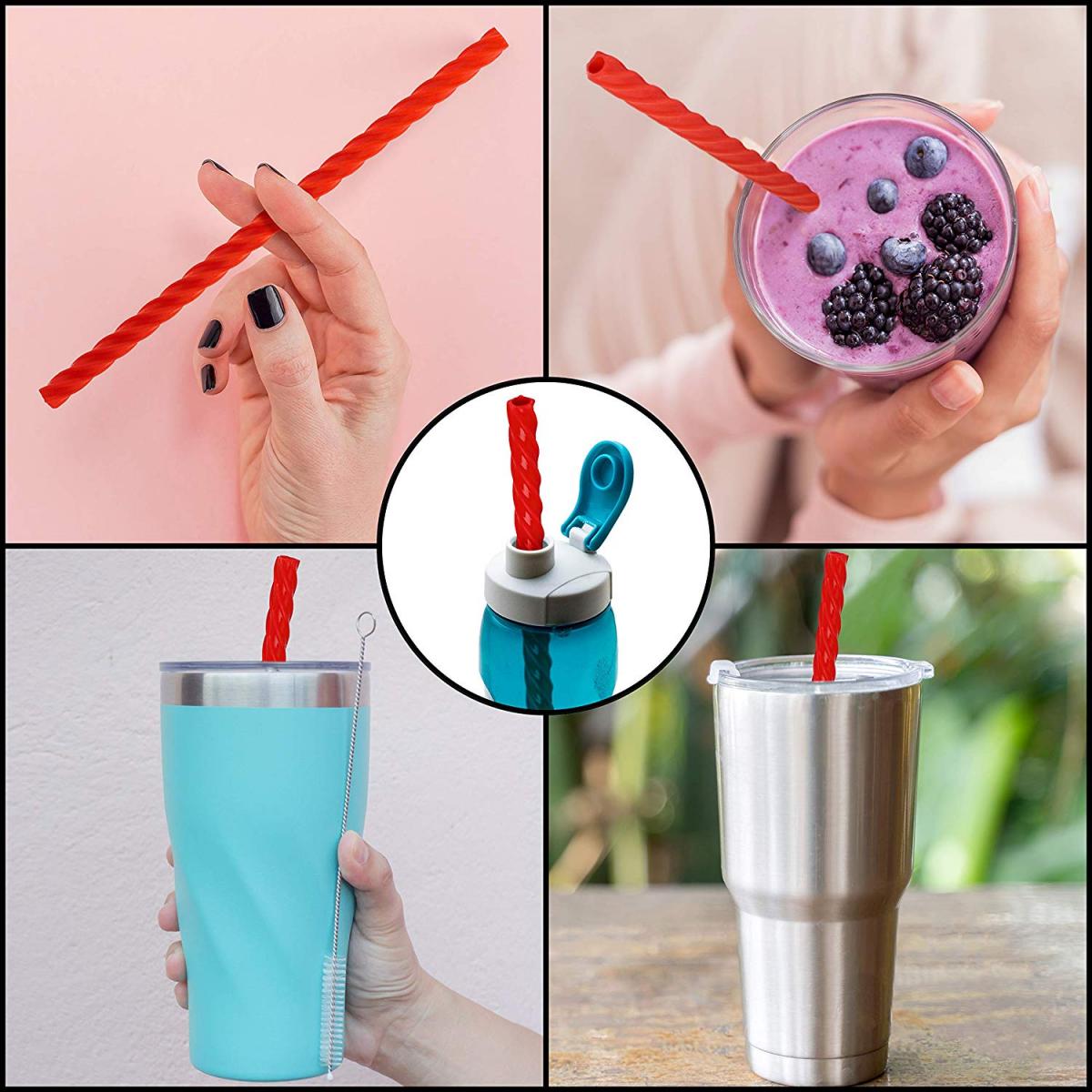 Barbuzzo Reusable Licorice Straws - Reusable red vine licorice straw