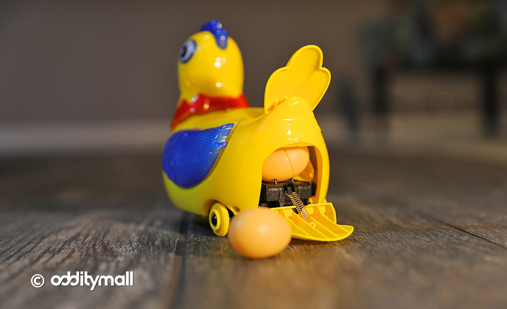 Dancing Chicken Egg Toy - Light-up Robotic chicken egg laying kids toy