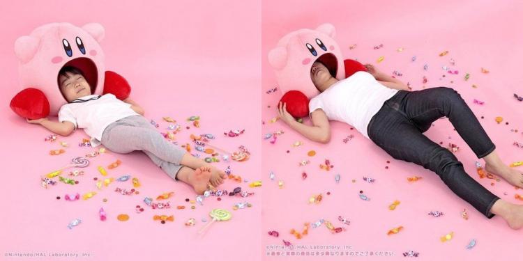 Kirby Mouth Cushion - Geeky open mouth Kirby pillow