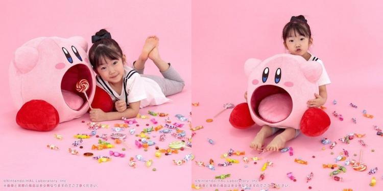 Kirby Mouth Cushion - Geeky open mouth Kirby pillow