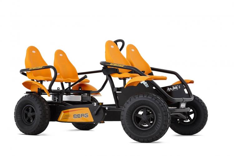 Berg GranTour 4-person bicycle - Family bicycle go-kart with steering wheel