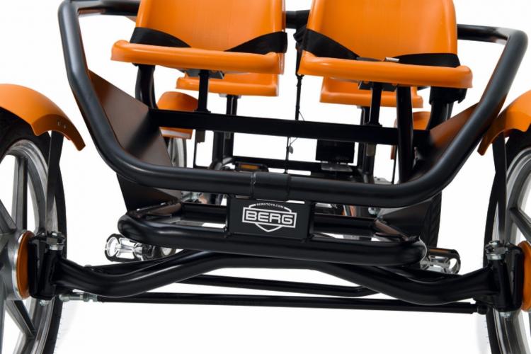 Berg GranTour 4-person bicycle - Family bicycle go-kart with steering wheel