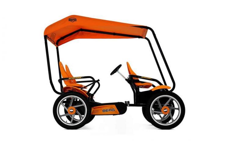 Berg GranTour 4-person bicycle - Family bicycle go-kart with steering wheel