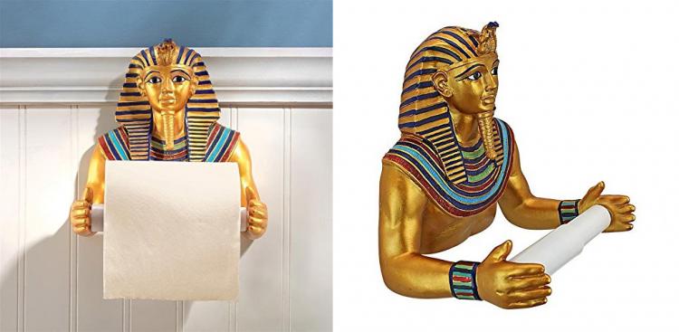 Funny King Tut Toilet Paper Holder