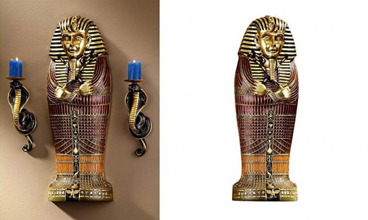 Mini king tut wall sculpture