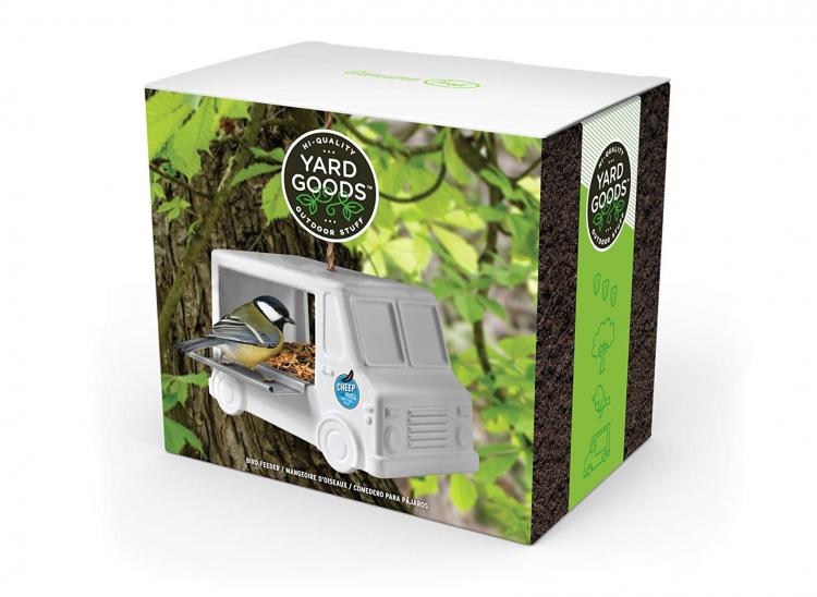 Food Truck Bird Feeder - Cheep Eats hanging bird feeder truck