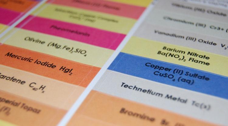 Chemistry Crayon Labels Help Kids Learn Periodic Table of Elements While Drawing - science crayons