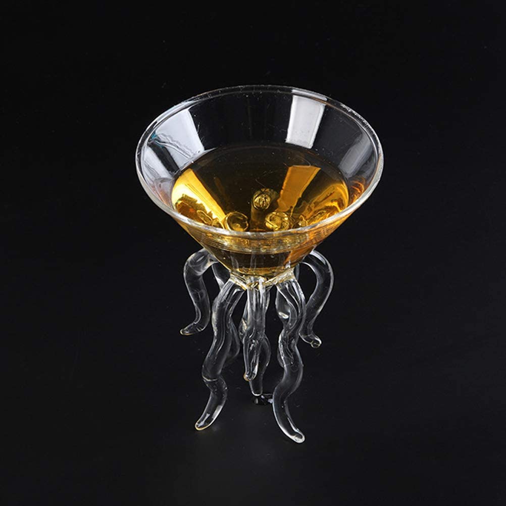 Jellyfish martini glasses - Cocktail Glasses Made To Look Like a Jellyfish/octopus