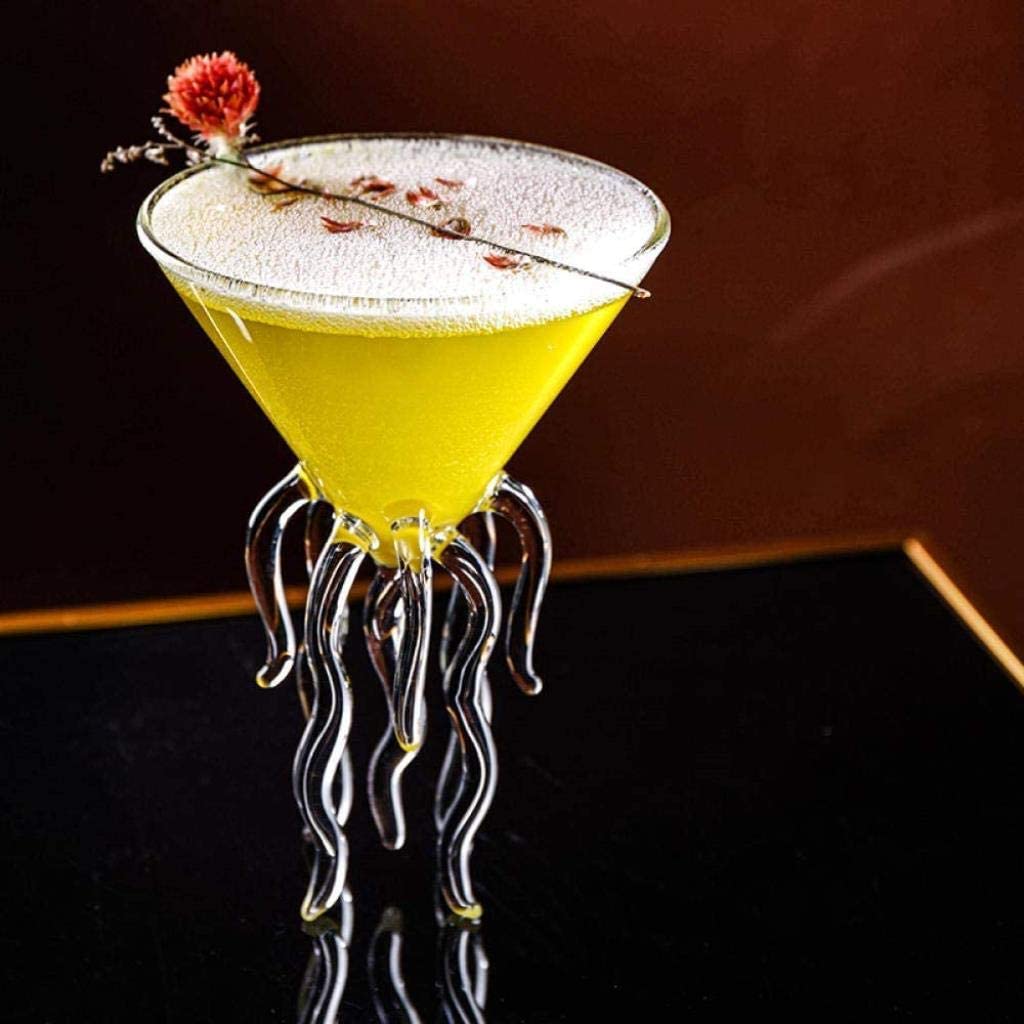 Jellyfish martini glasses - Cocktail Glasses Made To Look Like a Jellyfish/octopus