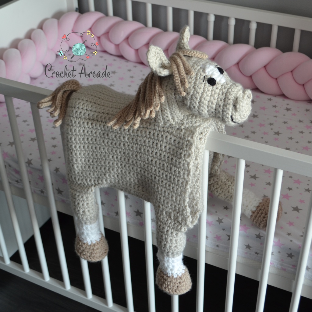 Crochet Animal Head Blankets - Cute Animal Baby Blankets
