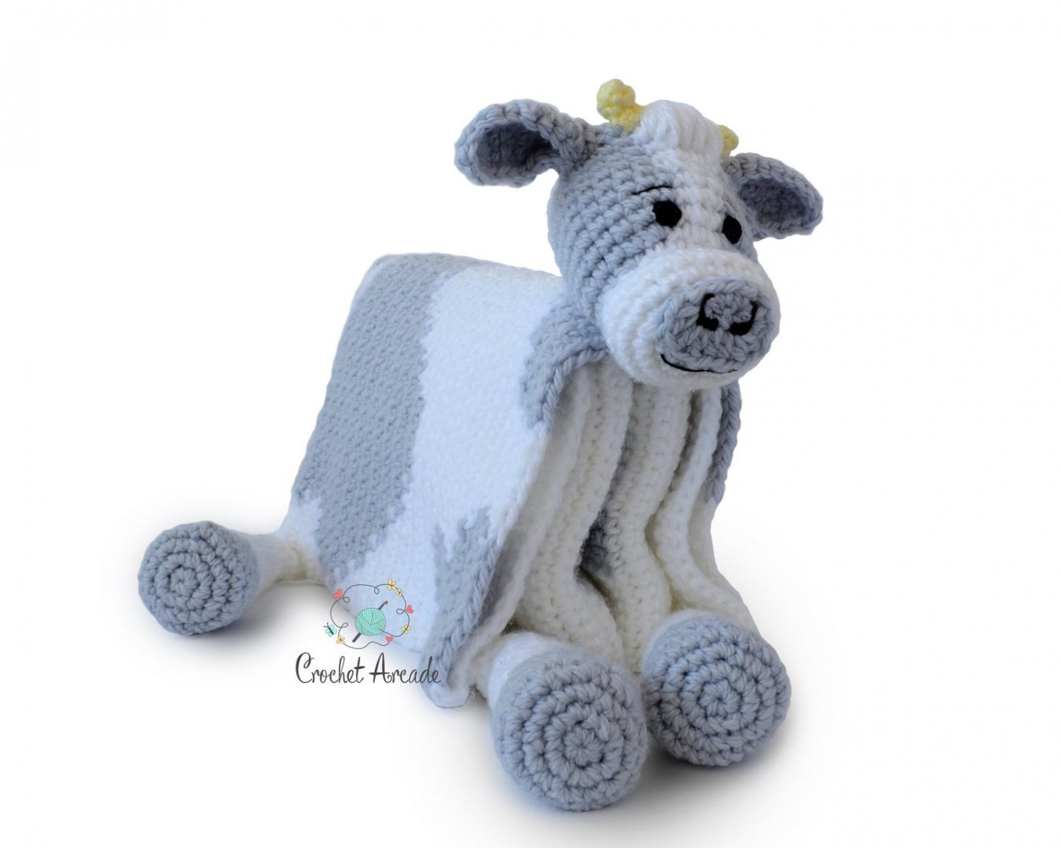 Crochet Animal Head Blankets - Cute Animal Baby Blankets