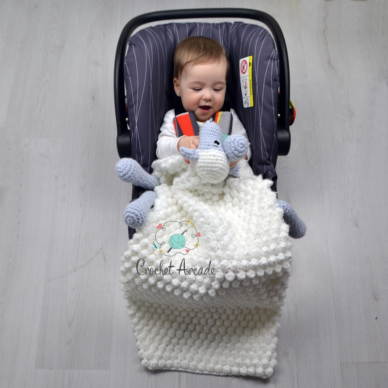Crochet Animal Head Blankets - Cute Animal Baby Blankets