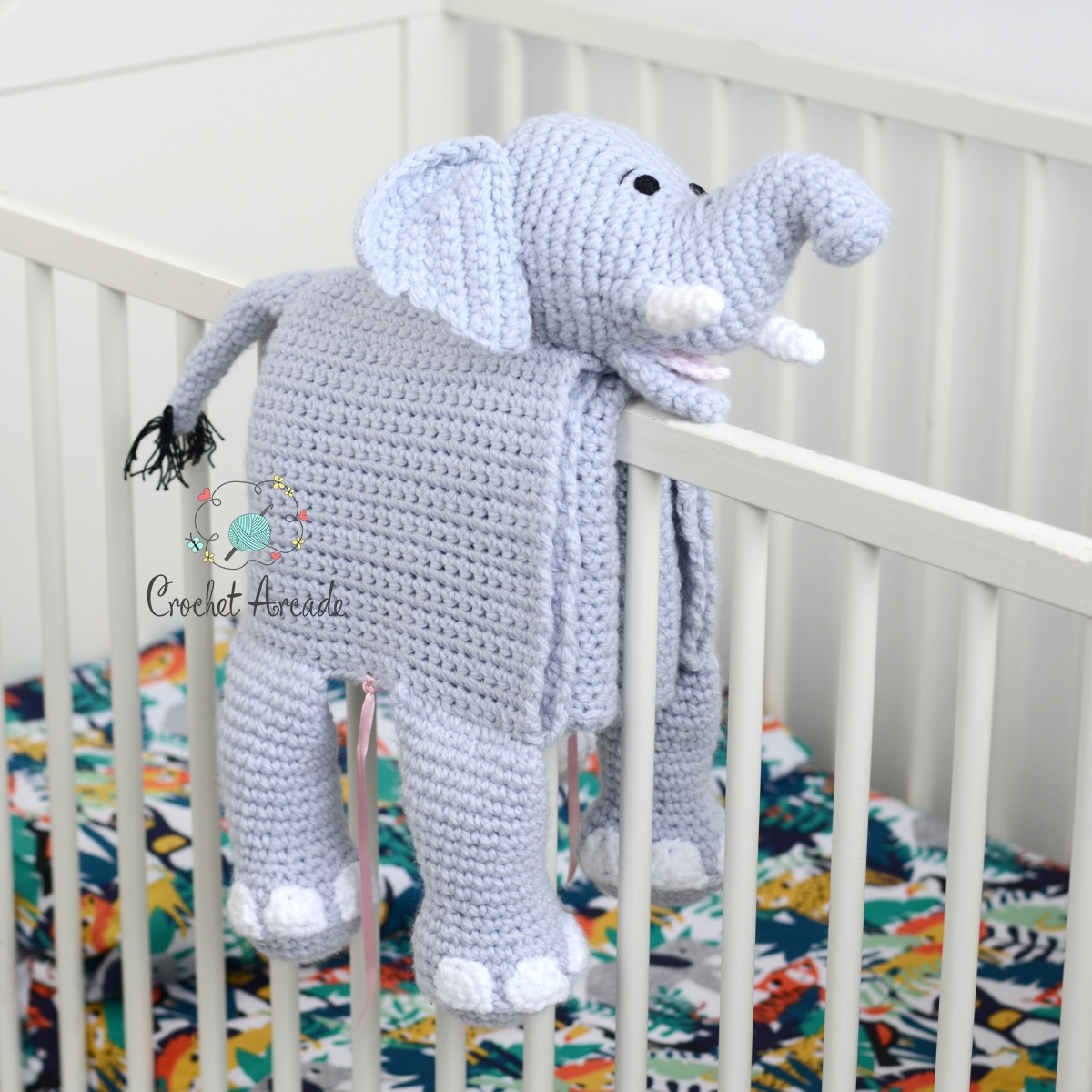 Crochet Animal Head Blankets - Cute Animal Baby Blankets