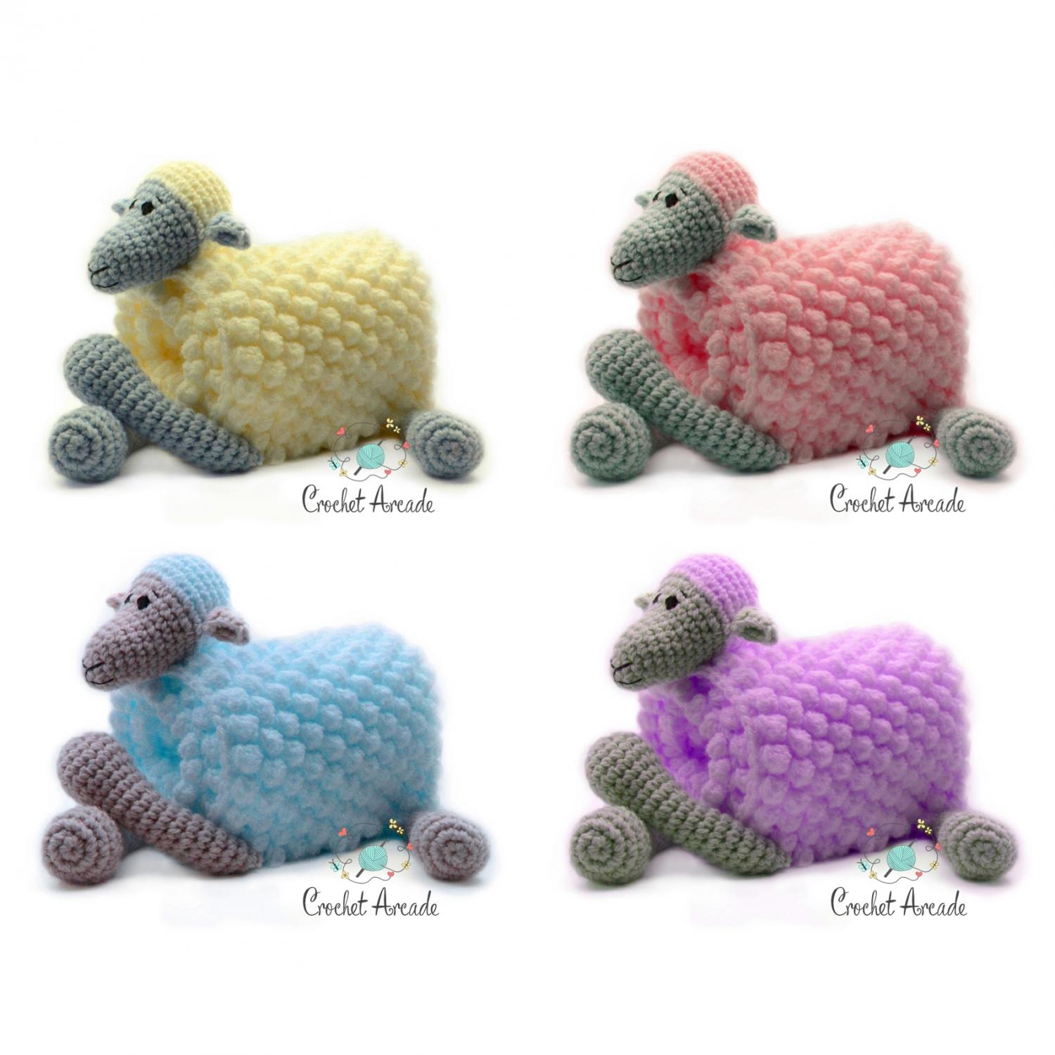 Crochet Animal Head Blankets - Cute Animal Baby Blankets