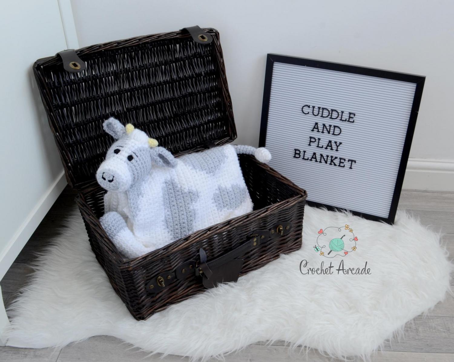 Crochet Animal Head Blankets - Cute Animal Baby Blankets