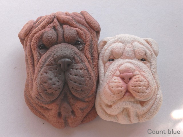 Cute Animal Rings Hug Your Fingers - Wrinkly Dog