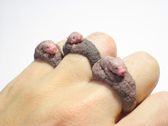 Cute Animal Rings Hug Your Fingers - Babies
