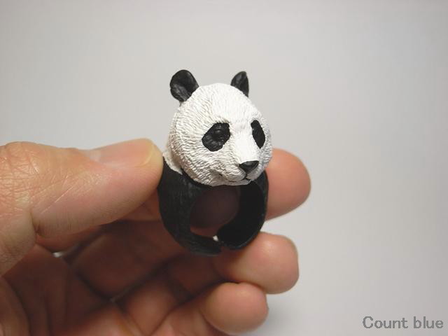 Cute Animal Rings Hug Your Fingers - Panda Bear