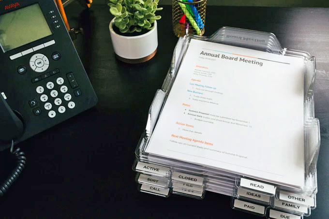 EZSTAX File Organizers