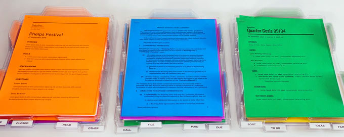EZSTAX File Organizers