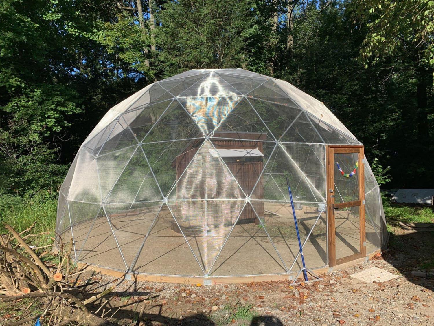 Geodesic Domes Chicken Coop Safety Dome