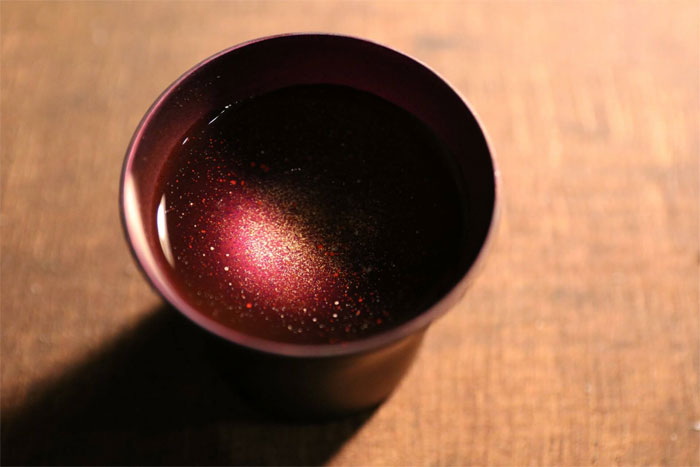 Japanese Cups Turns Into Galaxies When Clear Liquid Is Added - Space Galaxy Shot Glasses