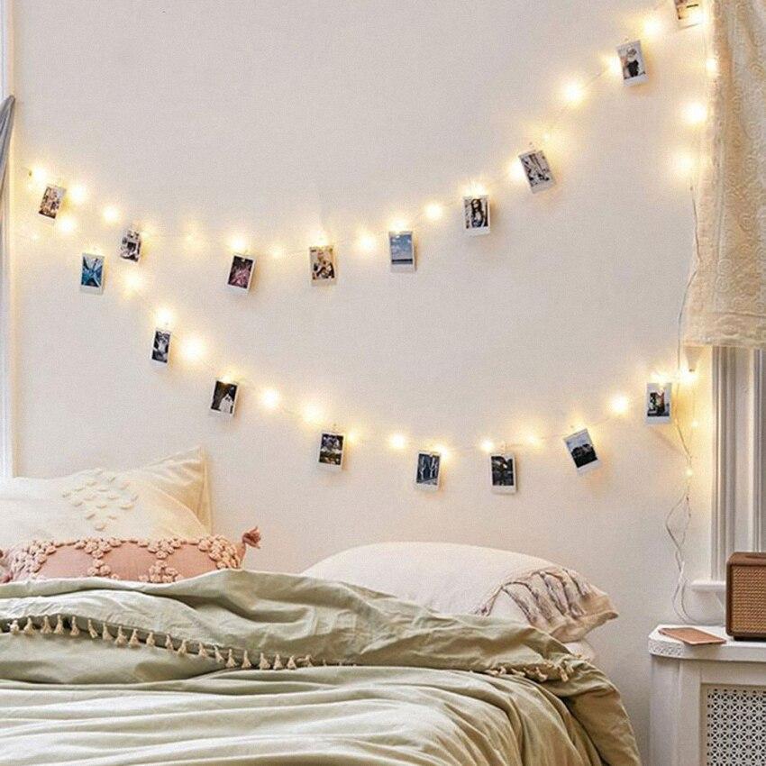 LED Photo Clip String Lights