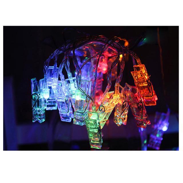 LED Photo Clip String Lights