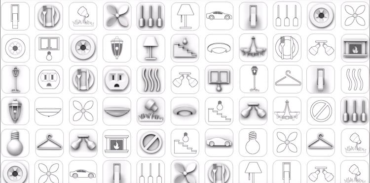 SwitchID Light Switch Cover Labels Help Identify What Switch Is For What - Light switch plate location icon stickers