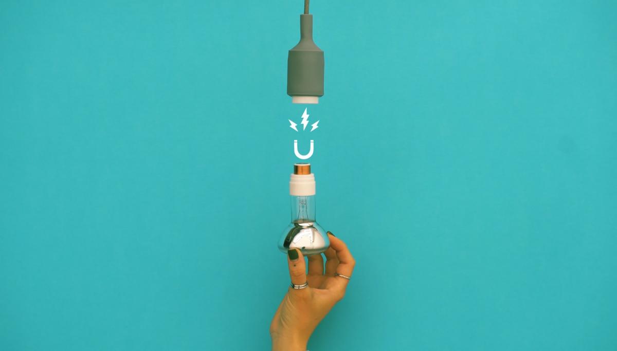 MagBulbs - Magnetic Light-Bulb Sockets