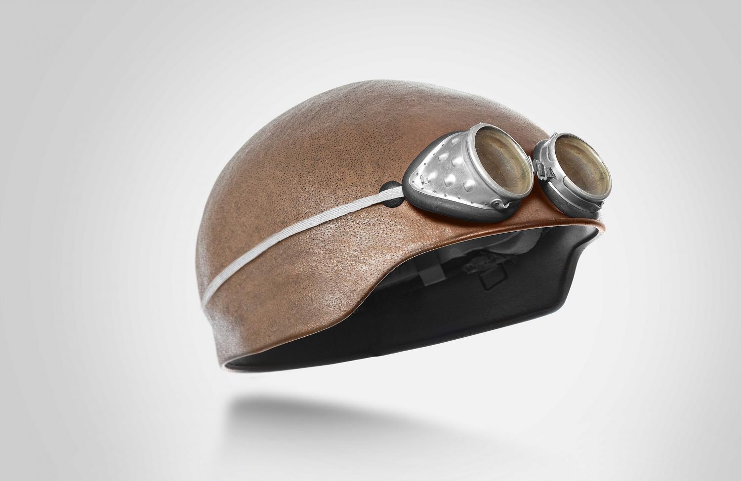 Motorcycle Helmets That Are Modeled After Actual Human Heads - Creepy Bald Human Head Bike Helmets
