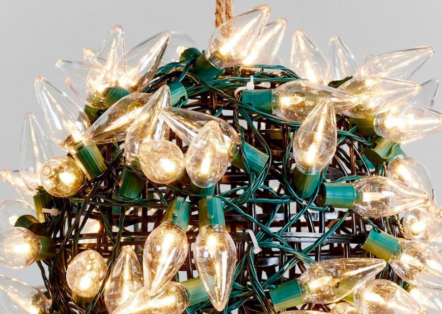 Funny National Lampoons Christmas Vacation Pre-tangled String Lights Tangled ball of lights