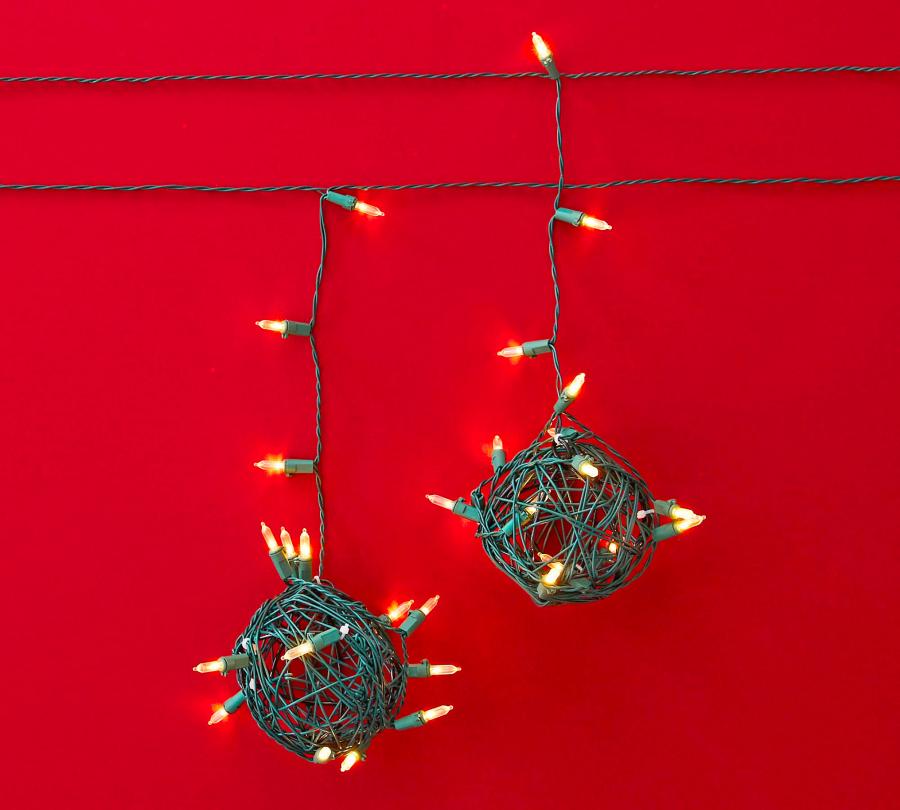 Funny National Lampoons Christmas Vacation Pre-tangled String Lights Tangled ball of lights