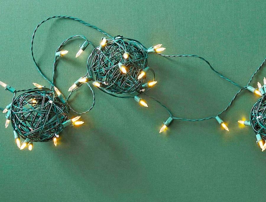 Funny National Lampoons Christmas Vacation Pre-tangled String Lights Tangled ball of lights