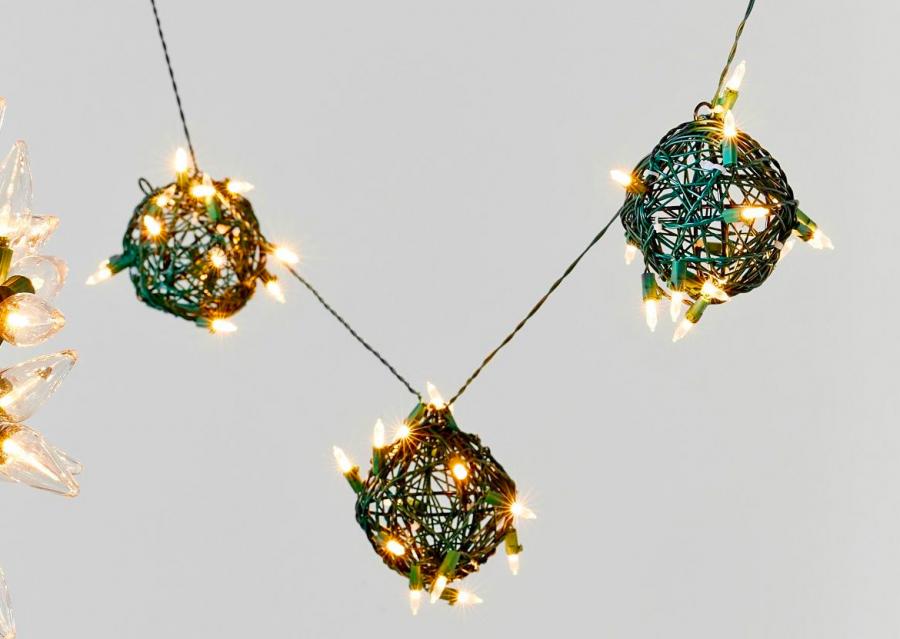 Funny National Lampoons Christmas Vacation Pre-tangled String Lights Tangled ball of lights