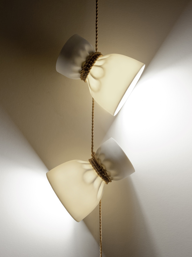 Crumpled Paper Bags - Rope Too Tight Pendant Lamps