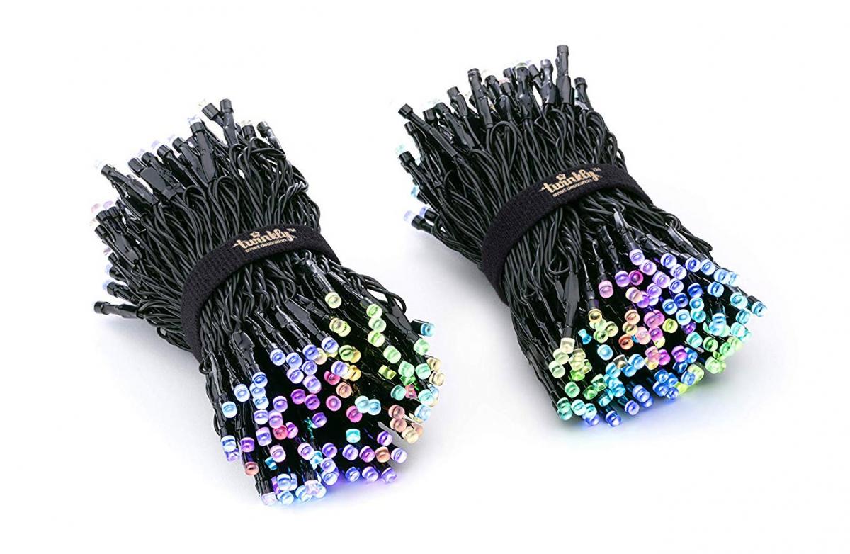 Twinkly Smart Chrismas Decorations Lighting - Smart Phone Connected LED Christmas String Lights