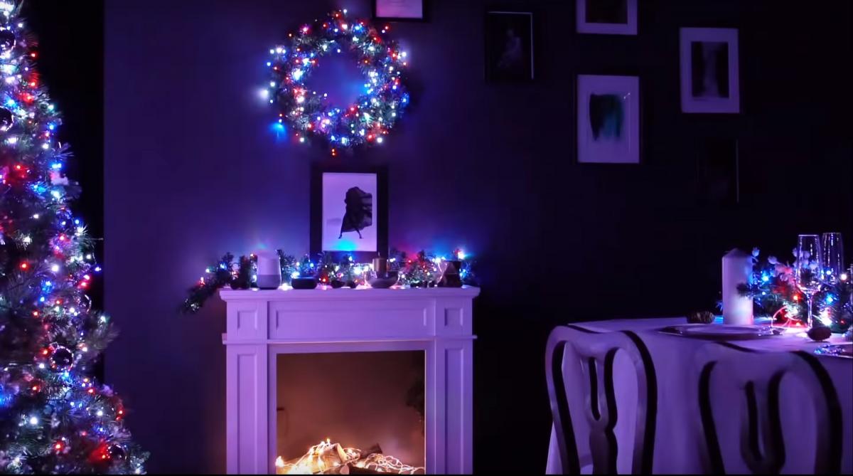 Twinkly Smart Chrismas Decorations Lighting - Smart Phone Connected LED Christmas String Lights