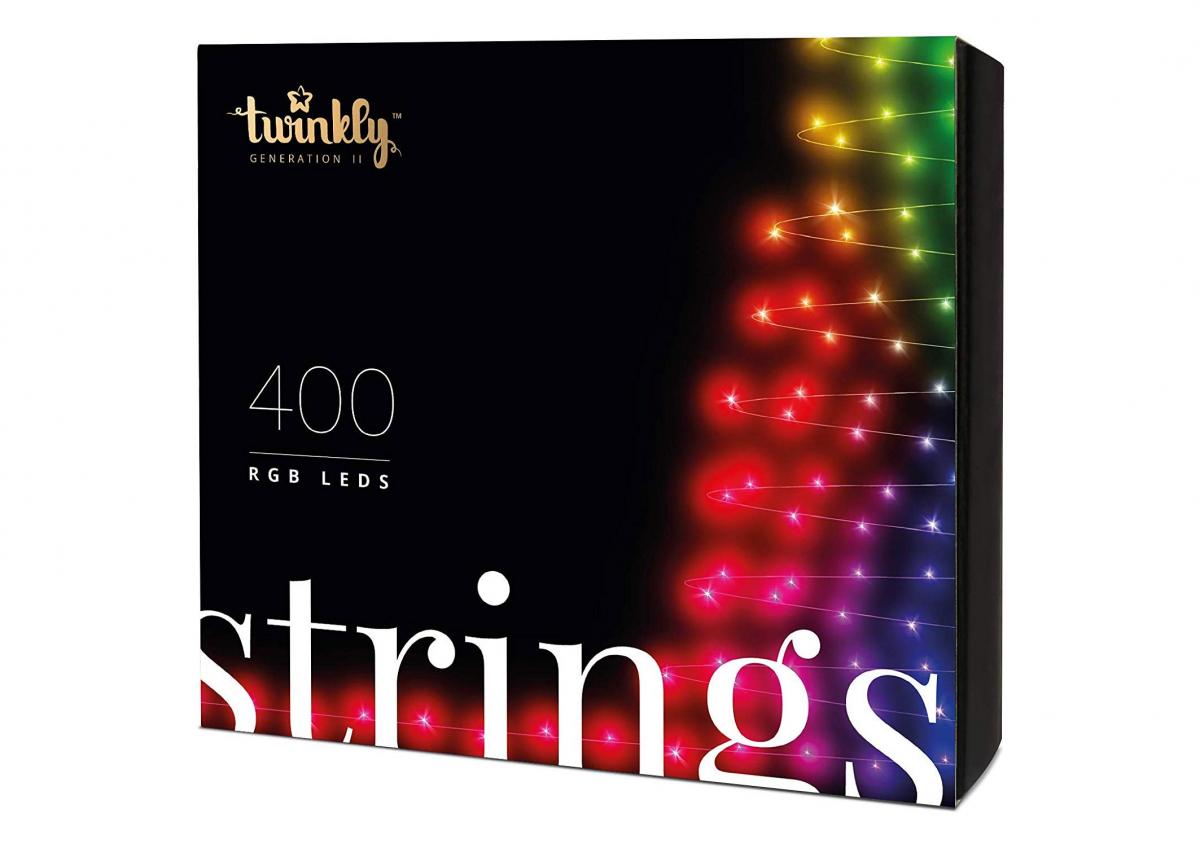Twinkly Smart Chrismas Decorations Lighting - Smart Phone Connected LED Christmas String Lights