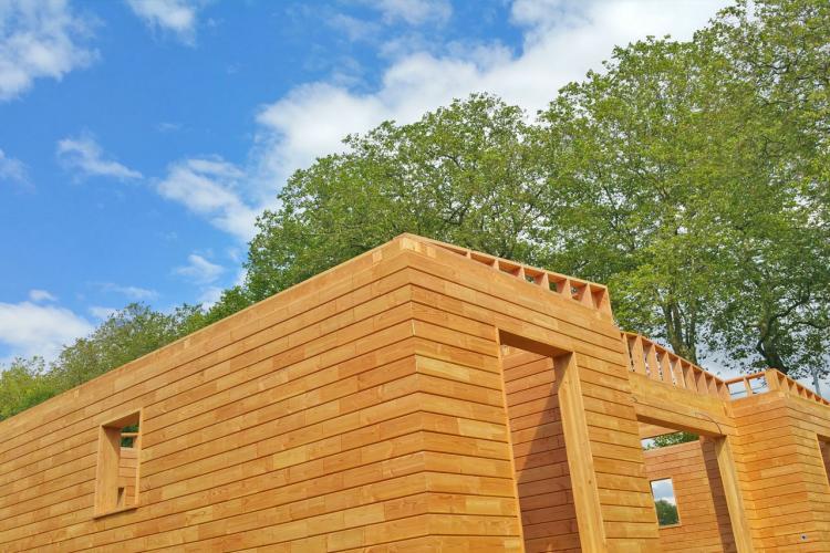 Brikawood Wood Brick House