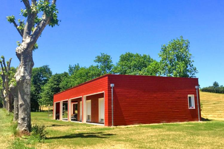 Brikawood Wood Brick House