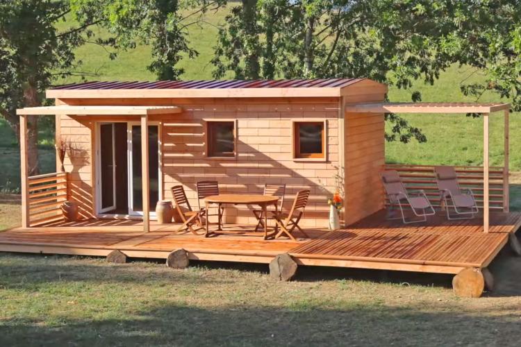 Brikawood Wood Brick House