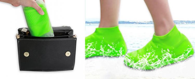 Ultra-elastic Waterproof Silicone Shoe Covers