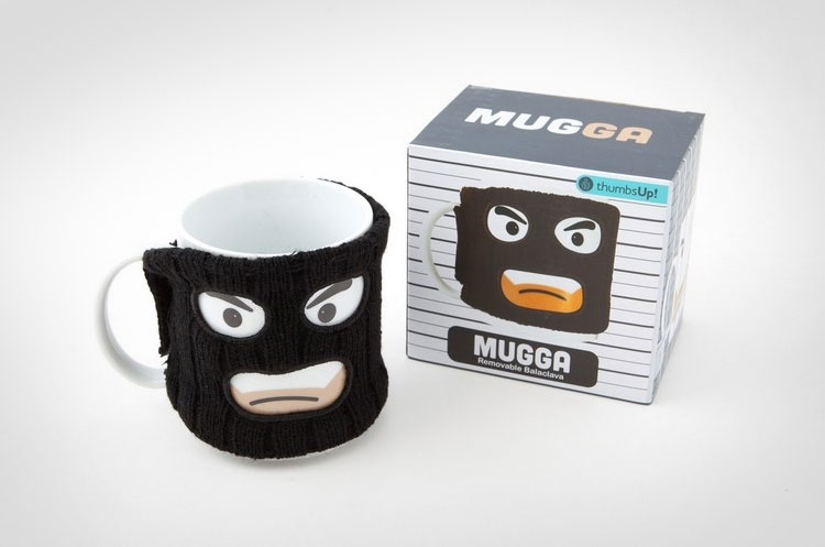 Mugga Mug Coffee Mug With Ski Mask