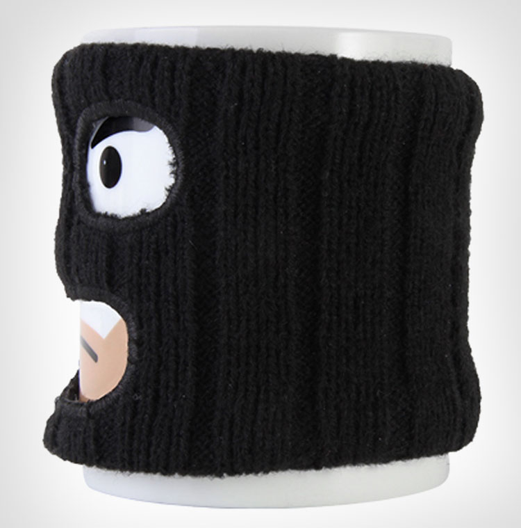 Mugga Mug Coffee Mug With Ski Mask